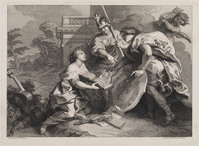 KG 11329
<br/>
Wapen van hertog van Orléans / Titelblad van muziekboek
<br/>
<em>Picart, Bernard (1673-1733)</em>